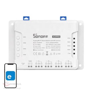 Inteligentny przełącznik WiFi SONOFF 4CHPROR3