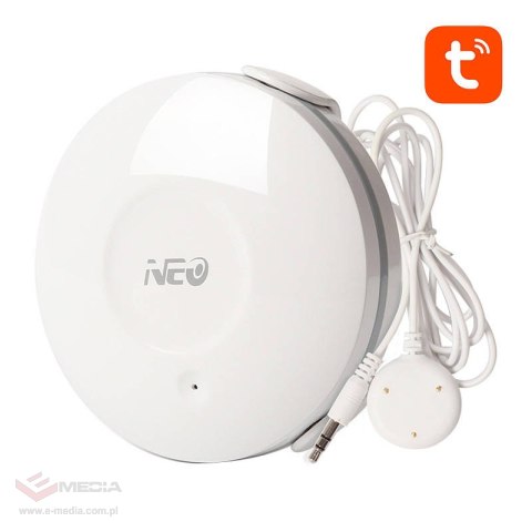 Inteligentny Czujnik Zalania NEO NAS-WS02W Sensor Wody, WiFi TUYA