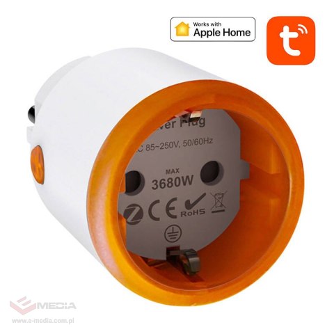 Inteligentne Gniazdko HomeKit NEO NAS-WR10BH 16A, ZigBee TUYA