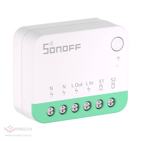 Inteligentny przełącznik WiFi Sonoff MINIR4M Matter (HomeKit, SmartThings, Home Assistant)