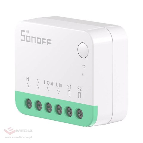 Inteligentny przełącznik WiFi Sonoff MINIR4M Matter (HomeKit, SmartThings, Home Assistant)