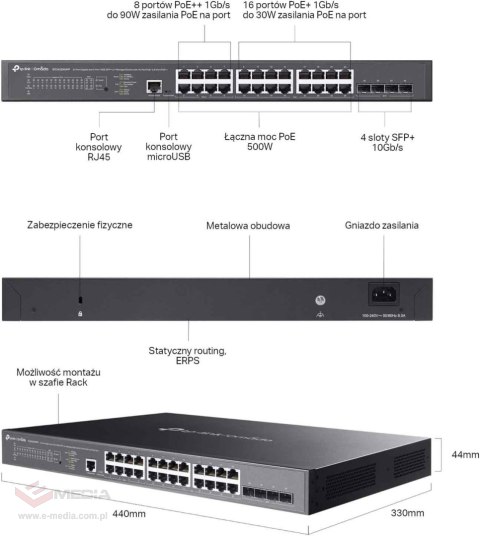 SWITCH TP-LINK TL-SG3428XMPP