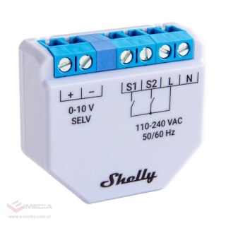 Ściemniacz światła WiFi/Bluetooth Shelly Plus 0-10V Dimmer