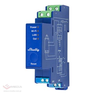 Sterownik Oświetlenia Shelly Pro Dimmer 0/1-10V PM WiFi/Bluetooth