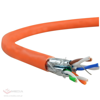 FTP Cat.7 S/FTP Cable 4x2x0.57 orange LSOH NEKU