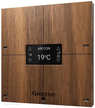 Panel dotykowy SMART PANEL 4B ciemne drewno Grenton