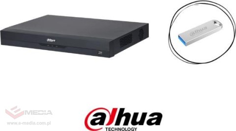 REJESTRATOR IP DAHUA NVR4216-EI + pendrive