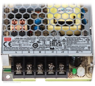 ZASILACZ IMPULSOWY LRS-35-12 MEAN WELL