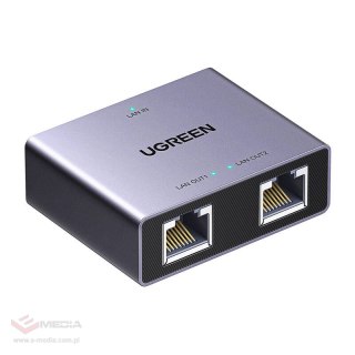 Adapter rozgałęźnik Ethernet Ugreen NW301 (1x2)