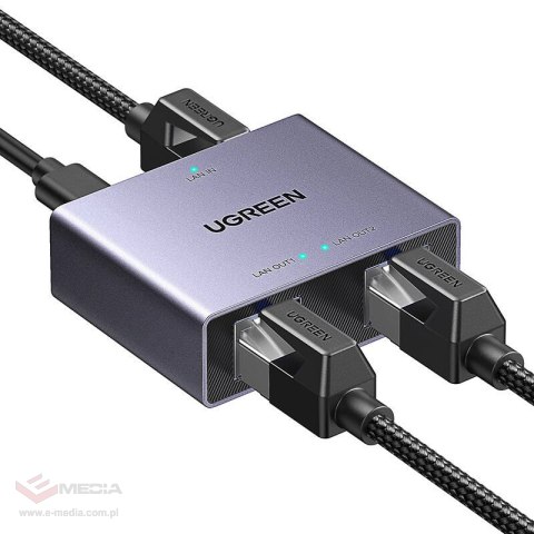 Adapter rozgałęźnik Ethernet Ugreen NW301 (1x2)