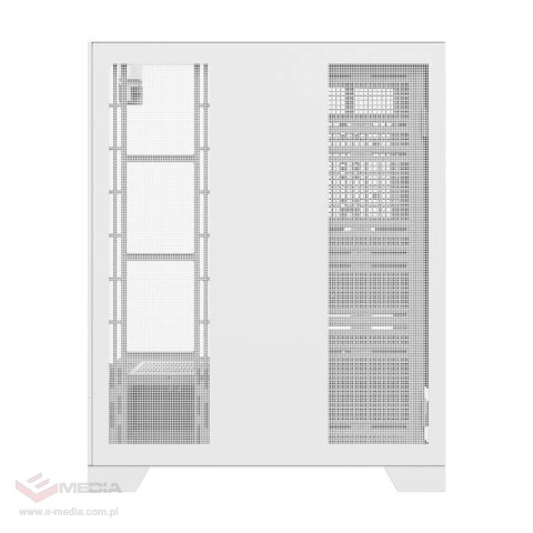 Obudowa komputerowa Darkflash DY450L PRO (biała) + 1 wentylator