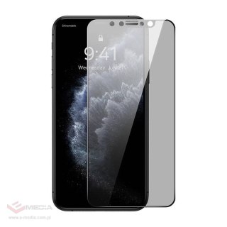 Szkło hartowane z filtrem prywatyzującym 0.3mm Baseus do iPhone XS Max/11 Pro Max