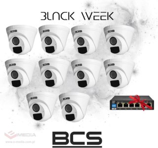 Kamera BCS BASIC BCS-B-EIP15FR3(2.0) Opakowanie zbiorcze 10szt. Gratis Switch PoE