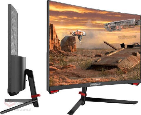 Zestaw Monitor DAHUA LM27-E230C 27" VA, 165Hz, Curved + Gratis