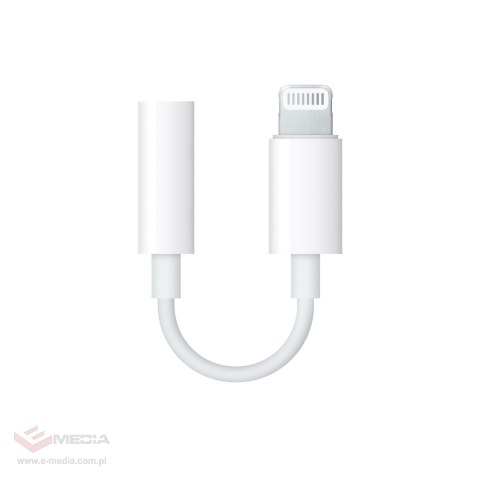 Adapter Lightning - gniazdo jack 3,5 Apple MMX62ZM/A A1749 oryginalny