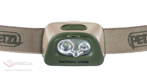 Czołówka Petzl Tactikka + RGB - desert (350 lm)