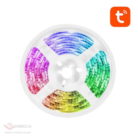 Inteligentna taśma WiFi RGB LED Gosund SL1 (2,8m) Tuya