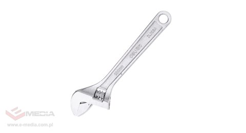 Klucz nastawny Deli Tools EDL008A, 8" (srebrny)