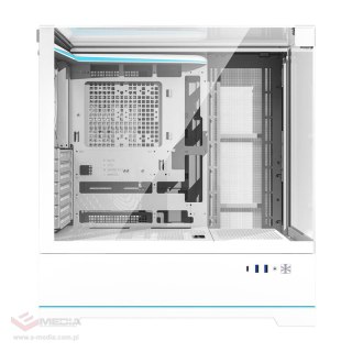 Obudowa komputerowa Darkflash DY450 bez wentylatorów (biała)