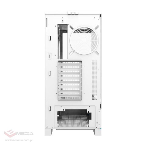 Obudowa komputerowa Darkflash DY451L bez wentylatorów (biała)