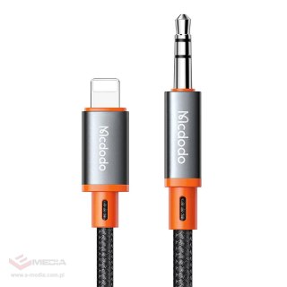 Kabel Mcdodo CA-0780 Lightning do mini jack 3.5mm AUX, 1.2m (czarny)