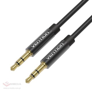 Kabel audio 3,5mm mini jack Vention BAGBF 1m Czarny