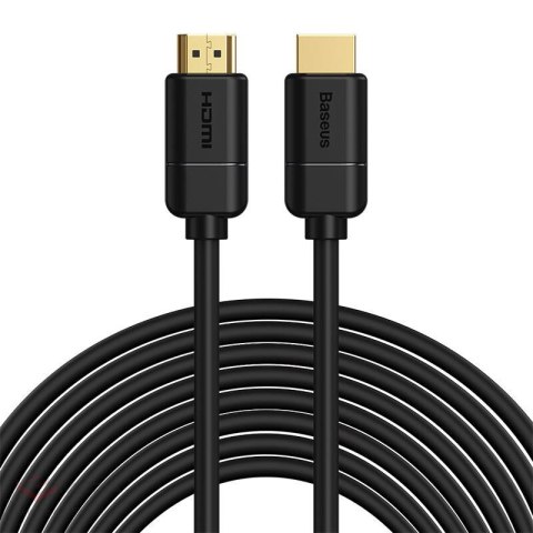 Kabel HDMI 2.0 Baseus, 4K 30Hz, 3D, HDR, 18Gbps, 8m (czarny)