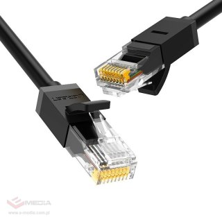 Kabel sieciowy UGREEN NW102 Ethernet RJ45, Cat.6, UTP, 8m (czarny)