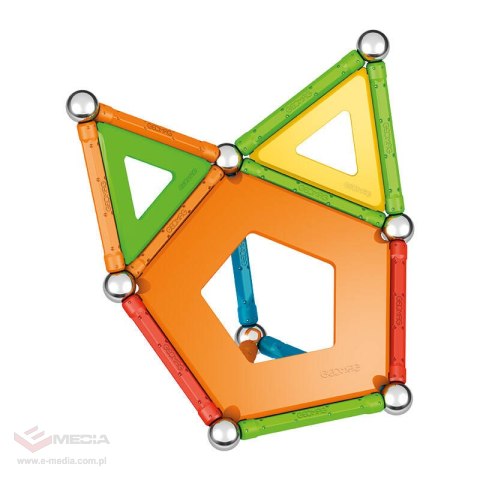 Klocki magnetyczne Supercolor Panels Recycled 35 elementów GEOMAG GEO-377