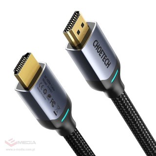 Kabel 8K HDMI do HDMI Choetech XHH01, 2m (czarny)