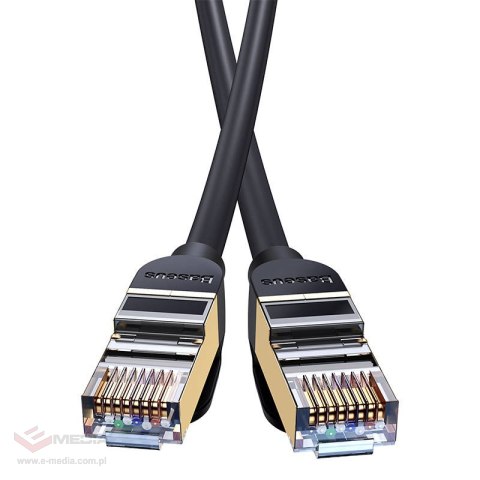 Kabel sieciowy Baseus Ethernet RJ45, 10Gb, 30m (czarny) Kabel sieciowy Baseus Ethernet RJ45, 10Gb, 30m (czarny)