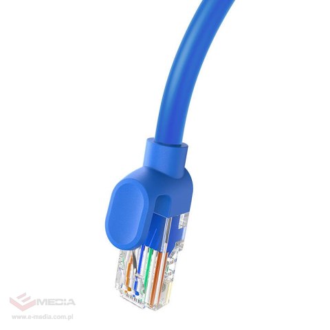 Kabel sieciowy Baseus Ethernet RJ45, Cat.6, 2m (niebieski)