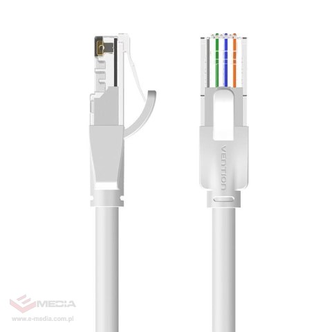 Kabel sieciowy UTP CAT6 Vention IBEHD RJ45 Ethernet 1000Mbps 0,5m szary