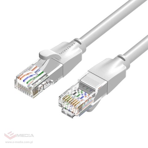 Kabel sieciowy UTP CAT6 Vention IBEHD RJ45 Ethernet 1000Mbps 0,5m szary