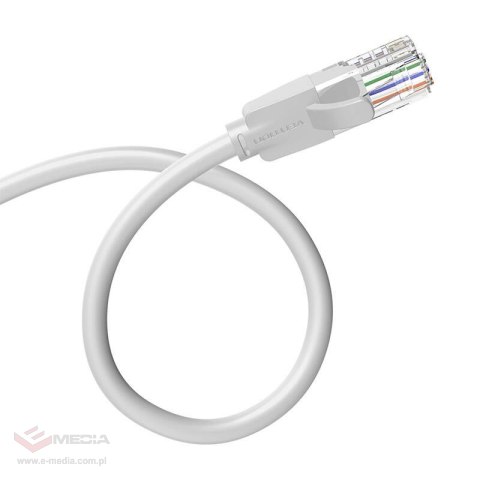 Kabel sieciowy UTP CAT6 Vention IBEHF RJ45 Ethernet 1000Mbps 1m Szary