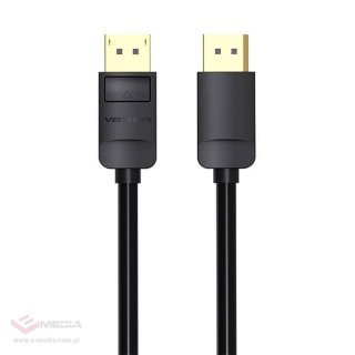 Kabel DisplayPort 1.2 Vention HACBH 2m, 4K 60Hz (Czarny)