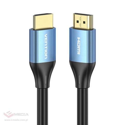 Kabel HDMI 2.0 Vention ALHSF, 1m, 4K 60Hz, 30 AWG (Niebieski)