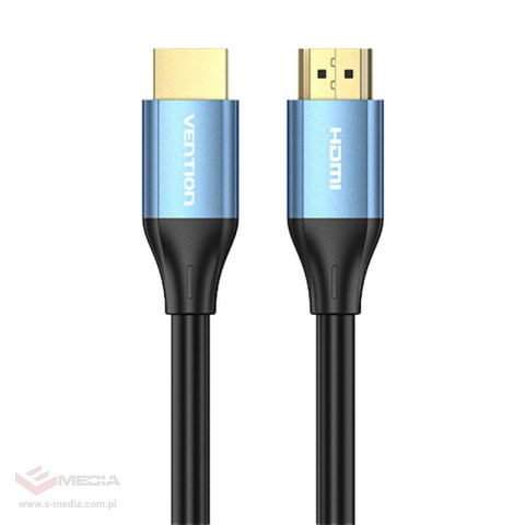 Kabel HDMI 2.0 Vention ALHSF, 1m, 4K 60Hz, 30 AWG (Niebieski)