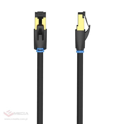 Kabel sieciowy CAT8 SFTP Vention IKABQ RJ45 Ethernet 40Gbps 20m Czarny Kabel sieciowy CAT8 SFTP Vention IKABQ RJ45 Ethernet 40Gbps 20m Czarny
