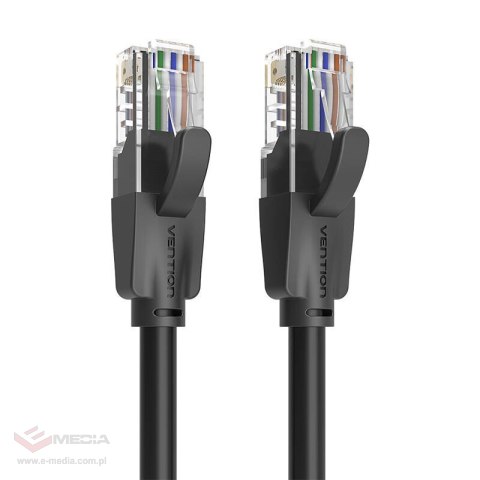 Kabel sieciowy UTP CAT6 Vention IBEBU RJ45 Ethernet 1000Mbps 35m czarny Kabel sieciowy UTP CAT6 Vention IBEBU RJ45 Ethernet 1000Mbps 35m czarny