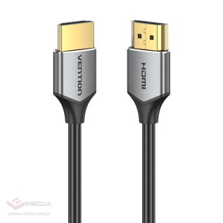 Ultra cienki kabel HDMI Vention ALEHG 1.5m 4K 60Hz (szary)