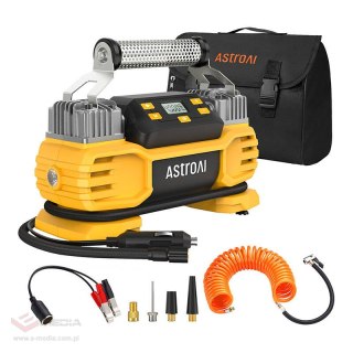 Przenośny kompresor 12V dual AstroAI Dual AIRUN T2 pompka 160 PSI