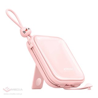 Powerbank Joyroom JR-L009 Cutie 10000mAh, 12W (różowy)