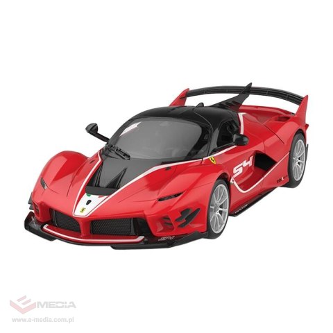 Samochód zdalnie sterowany RC RASTAR Ferrari 1:18 FXXK do samodzielnego złożenia (czerwony)