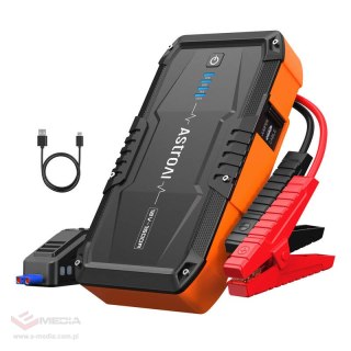 AstroAI S8 3w1: Jump starter 1500A + Powerbank 10000mAh + Światło awaryjne