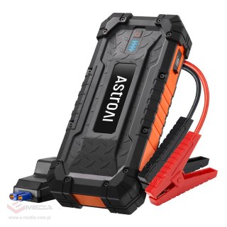 AstroAI S8 Ultra 3w1: Jump starter 4000A + Powerbank 24000mAh + Światło awaryjne