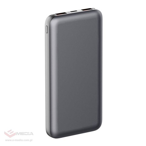 Powerbank LDNIO PQ10, 2xUSB, 22.5W, 10000mah (szary)