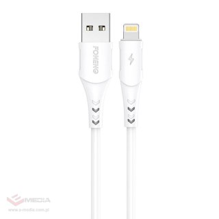 Kabel USB do Lightning Foneng X81, 2.1A, 1m (biały)