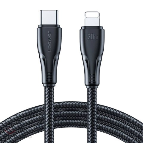 Kabel do USB-C Lightning 20W 0.25m Joyroom S-CL020A11 (czarny)