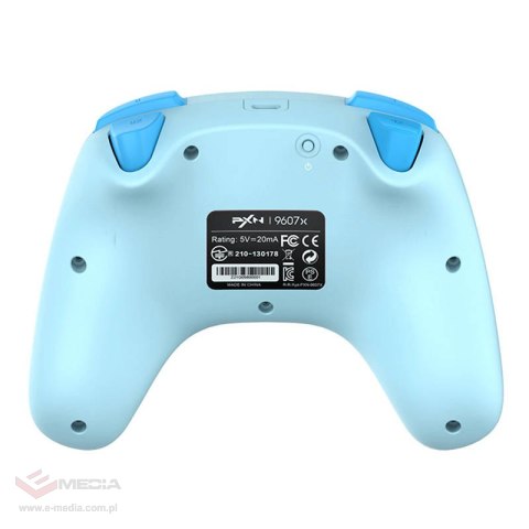 Kontroler bezprzewodowy / GamePad PXN-9607X NSW (niebieska fala)